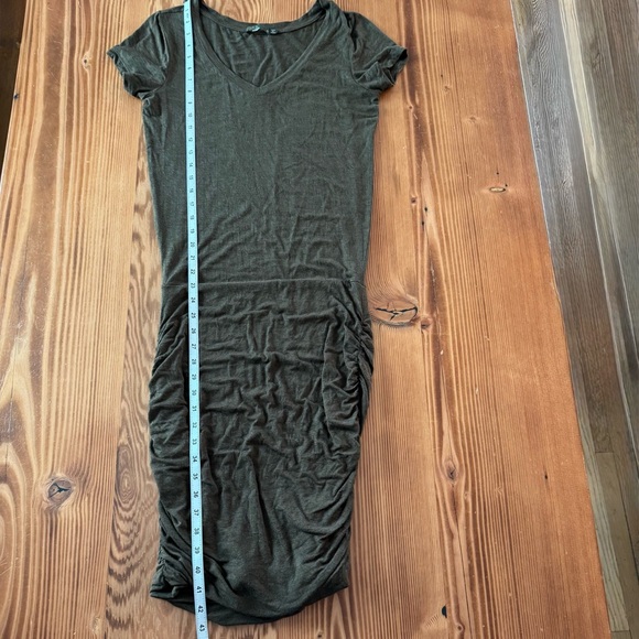 PrAna Foundation Olive Ruched Dress - Picture 11 of 11